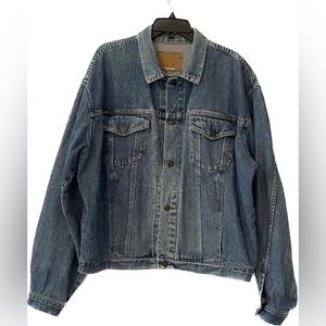Vintage Gap Denim Trucker Jacket Size XL